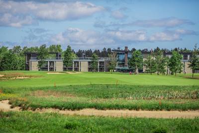 Lübker resort set på afstand fra golfbanen